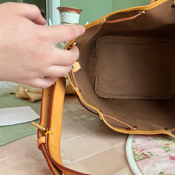 Brown Monogram Drawstring Bag - Picture 8 of 13